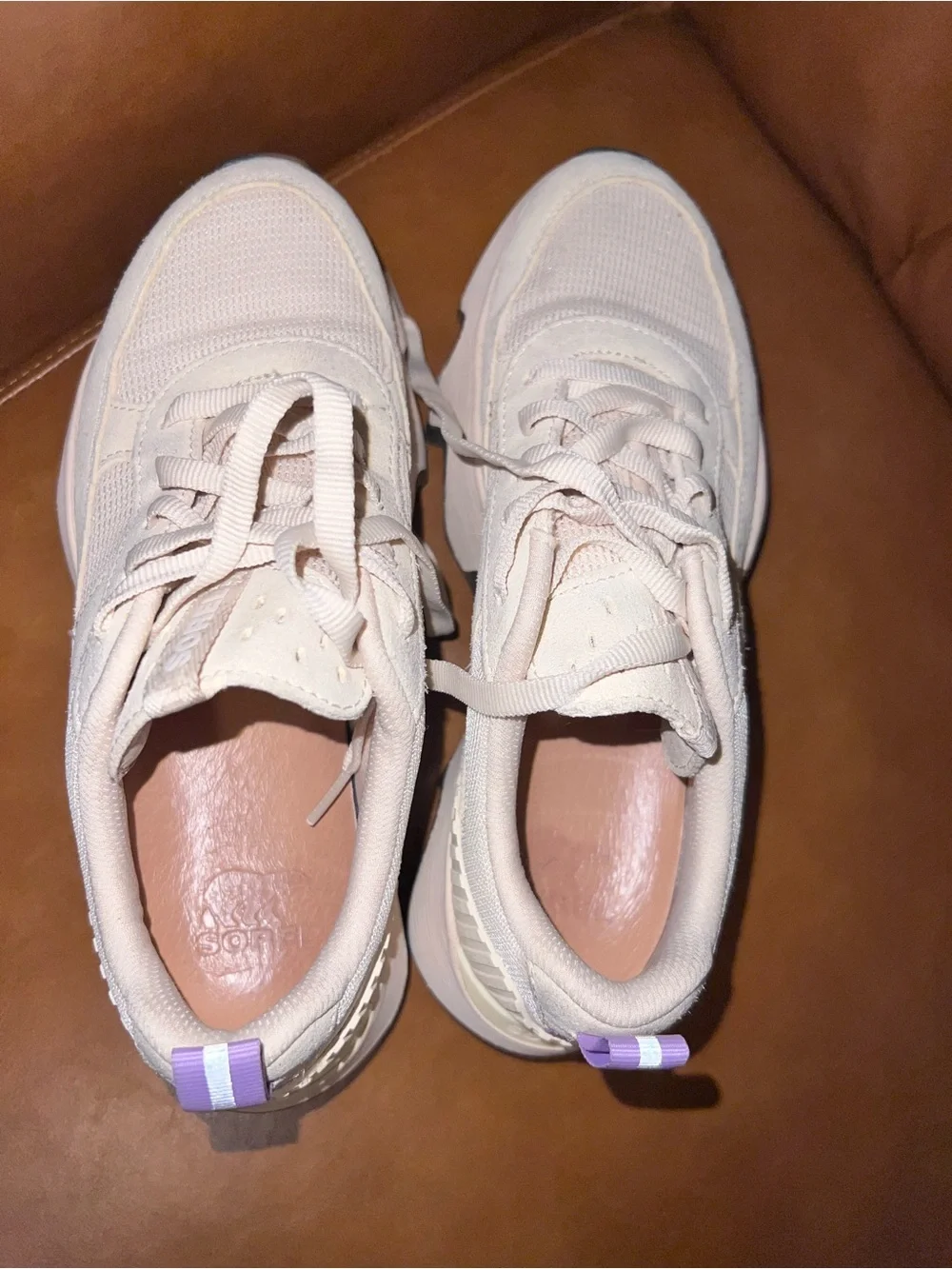 SOREL Kinetic™ Impact II Wonder Lace women's sneakers wavy sculpted sole size 7